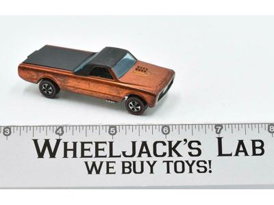 Custom Fleetside Orange Hot Wheels Mattel 1967 Redline Vintage RL