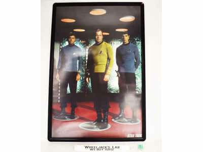 Dr. McCoy Captain Kirk Spock Transporter #1 Star Trek Movie Poster 24" x 36"