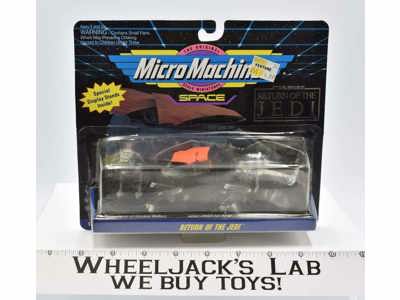 At-St B-Wing Jabba's Desert Sail Barge Star Wars ROTJ 1993 Micro Machines MOSC