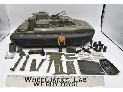 W.H.A.L.E. #2 Hovercraft 1984 G.I. Joe W/ Cutter Vintage Hasbro Vehicle