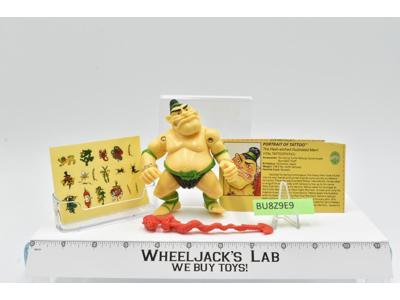 Tattoo NR MINT UNUSED STICKERS 100% Complete TMNT 1991 Playmates Action Figure
