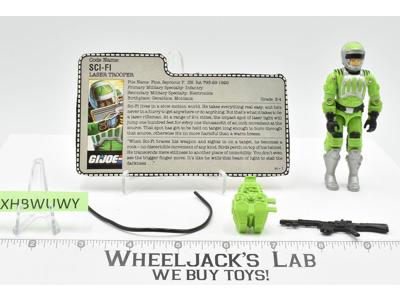 Sci-Fi V1 100% Complete G.I. Joe 1986 Hasbro Vintage Action Figure