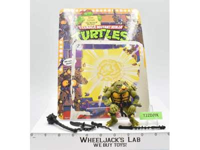Tokka W/Cardback 100% Complete TMNT 1991 Playmates Vintage Action Figure