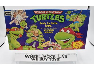 Ready For Battle Game Teenage Mutant Ninja Turtles 1990 RoseArt NEW MISB