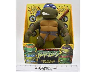 Super-Poseable Donatello Teenage Mutant Ninja Turtles 2006 Playmates NEW MISB