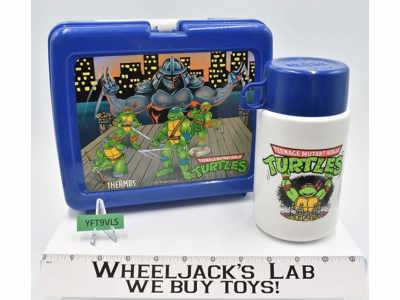 Teenage Mutant Ninja Turtles Thermos Lunch Box Mirage 1990 Vintage NEW