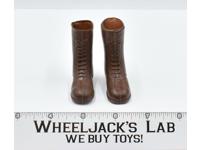 GI Joe Action Sailor Talker (Hard Head) Tall Brown Boots Vintage 12" Accessory