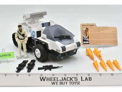 Snow Cat With Frostbite 100% Complete G.I. Joe 1985 Hasbro Vintage Vehicle