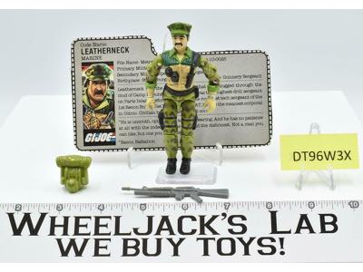 Leatherneck 100% Complete GI Joe V1 ARAH Vintage Hasbro 1986 Action Figure