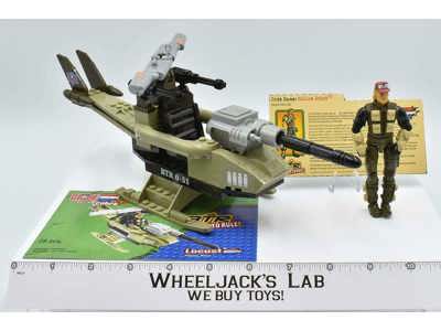 Locust &amp; Hollow Point BTR G.I. Joe Built To Rule Complete Hasbro 2003