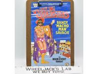 Randy Macho Man Savage Original Poster 1986 WWF LJN Wrestling Vintage