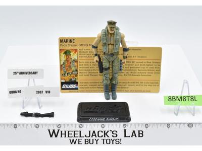 Gung-Ho v18 100% Complete GI Joe 25th Anniversary 2008 Hasbro Figure
