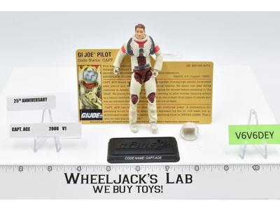Capt. Ace v1 100% Complete GI Joe Comic Pack 2008 Hasbro Action Figure