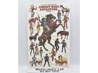 Johnny West Adventure Series 1975 Louis Marx co. Poster 12"x 18"