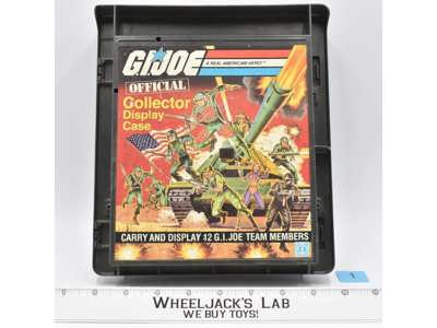 GI Joe Collector Display Case #1 Complete 1982 Vintage Hasbro Vintage
