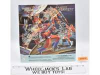 Rodimus Wreck-Gar Insert Poster Glow In The Dark 1986 G1 Transformers Vintage