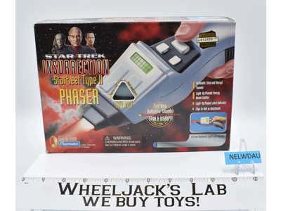 Starfleet Type II Phaser Star Trek Insurrection 100% Complete W/Box WORKS 1998