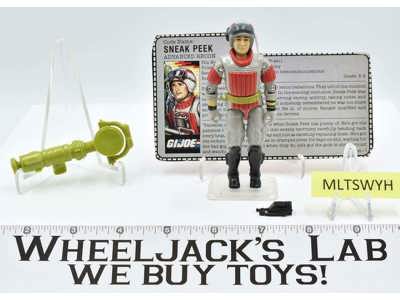 Sneak Peek V1 1987 GI Joe ARAH Vintage Hasbro Action Figure