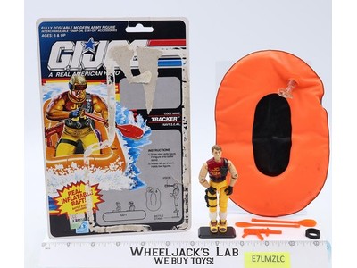 Tracker V1 100% Complete W/ Cardback 1991 G.I. Joe Hasbro Vintage Action Figure