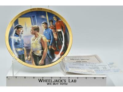 Mirror Mirror Plate Commemorative Collection Star Trek 1986 Paramount Ernst