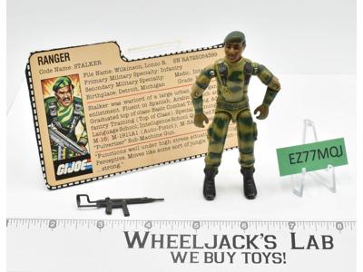 Stalker 100% Complete V1.5 Swivel Arm G.I. Joe 1983 Hasbro Action Figure Vintage