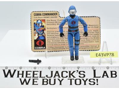 Cobra Commander V1.5 100% Complete GI Joe Vintage Hasbro 1983 Action Figure
