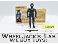 Cobra Officer Swivel Arms V1.5 Complete 1983 GI Joe Hasbro Vintage Figure
