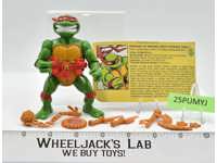 Storage Shell Raphael 100% Complete Teenage Mutant Ninja Turtles 1991 Playmates