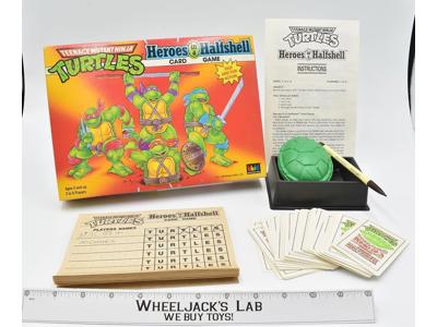 Heroes In A Halfshell Card Game Teenage Mutant Ninja Turtles 1990 Mirage Studios