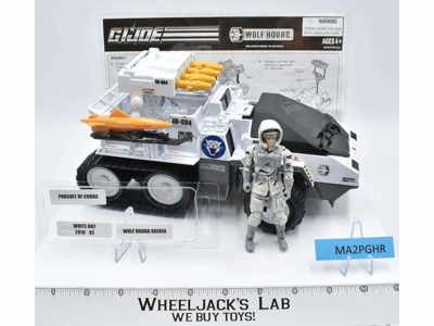 Wolf Hound With White Out 100% Complete G.I. Joe 2010 Hasbro Vehicle
