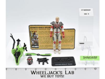 Specialist Trakker 100% Complete GI Joe 25th Anniversary 2008 Hasbro Figure