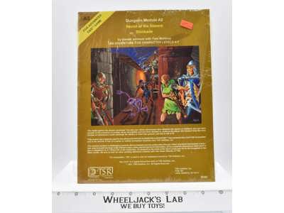 Secrets of the Slavers Stockade Adventure Module Advanced Dungeons &amp; Dragons NEW