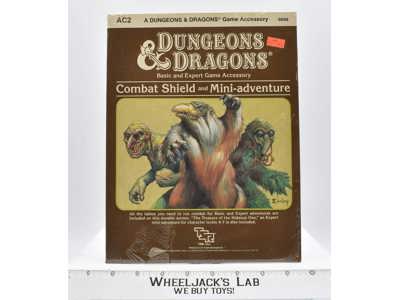 Combat Shield &amp; Mini-Adventure Dungeons &amp; Dragons 1983 SEALED