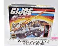 Snow Cat &amp; Frostbite 100% Complete W/ Box G.I. Joe 1985 Hasbro Vintage Vehicle