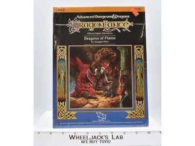 Dragon of Flames Adventure Module Advanced Dungeons &amp; Dragons 1984 SEALED