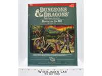 Horror on the Hill Basic Game Adventure Dungeons &amp; Dragons 1983 SEALED