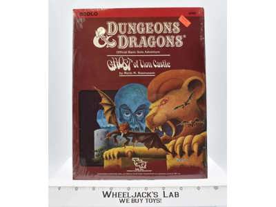 Ghost of Lion Castle Basic Solo Adventure Dungeons &amp; Dragons 1984 SEALED