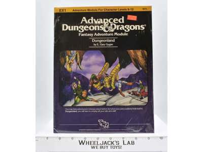 Dungeonland Adventure Module Advanced Dungeons &amp; Dragons 1983 SEALED