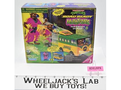 Road Ready Splinter Teenage Mutant Ninja Turtles 1998 Playmates NEW MISB