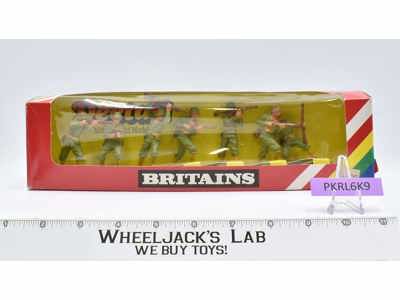 #7346 U.S. Infantry Deetail Metal Based Models 1980 Britains Limited NEW MIB