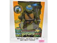 Giant Leonardo 12" Teenage Mutant Ninja Turtles 2002 Playmates NEW MISB