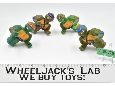 Holiday Delites Teenage Mutant Ninja Turtles X4 Toppers 1996 Mirage