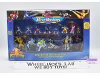 Micro Machines Mega Battle Collector's Set Power Rangers MISB MMPR 1994 Bandai