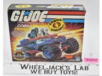 Cobra Ferret 100% Complete W/ Box G.I. Joe 1985 Hasbro Vintage Vehicle