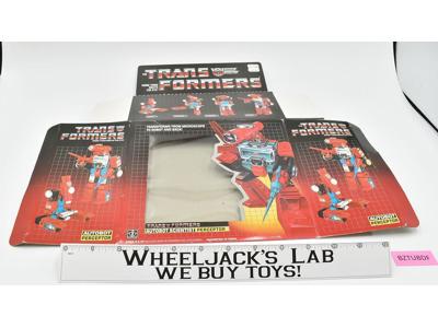 Perceptor BOX ONLY 1985 Action Figure Vintage Hasbro G1 Transformers