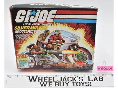 Silver Mirage 100% Complete W/ Box G.I. Joe 1985 Hasbro Vintage Vehicle