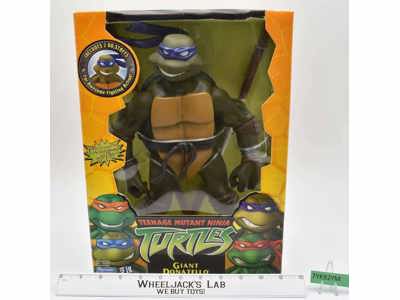 Giant Donatello 12" Teenage Mutant Ninja Turtles 2002 Playmates NEW MISB
