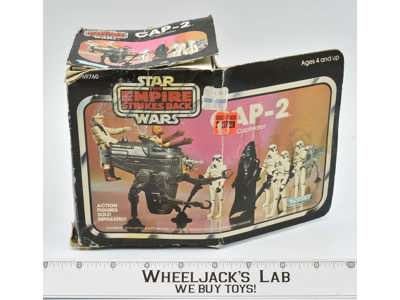 Cap-2 Captivator Mini Rig 100% Complete W/Box Star Wars ROTJ 1983 Kenner Vehicle