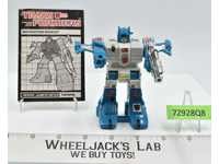 Topspin 100% Complete Vintage 1985 G1 Transformers Hasbro Action Figure