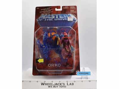 Orko NEW MOSC 200X MOTU Masters Of The Universe He-Man Mattel 2002 Action Figure